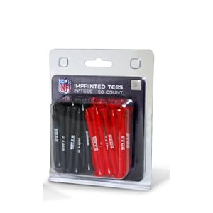 Team Golf NFL Buffalo Bills Pack Of 50 Golf Tees 2-3/4″ Golf Tees, 50 Pack, Regulation Size, Multi Team Colors