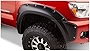 Bushwacker Pocket/Rivet Style Front & Rear Fender Flares | 4-Piece Set, Black, Smooth Finish | 31928-02 | Fits 2012-2015 Toyota Tacoma w/ 6.3' Bed