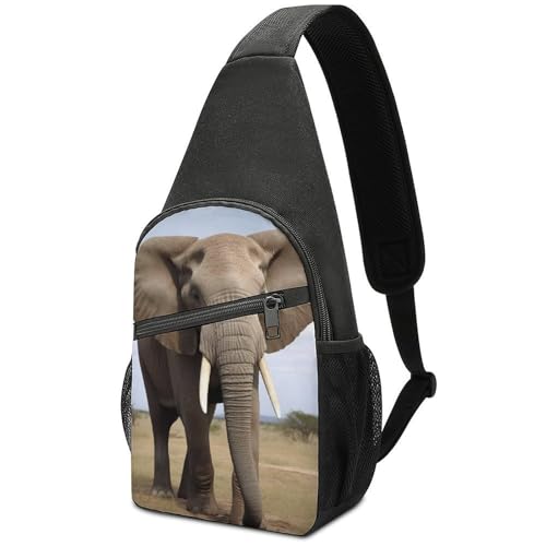 Mochila tipo bandolera deportiva casual para día miniatura 1