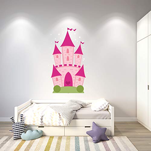 Cartoon Castle Color Wall Sticker for Boys Gerls Room - Nurserie D?cor Design 3