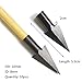 ZSHJGJR 10pcs Flecha de Madera 31 Pulgadas con 5" Flecha Pluma de...