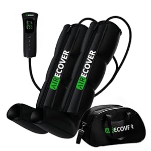 Leg Compression Massager for Circulation, Air Compression Boots, Lymphatic Drainage Recovery System for Home Use, Reduces Muscle Fatigue, Swelling & Cramping