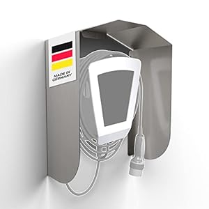 GRAFT Wallbox Weerbescherming | Beschermdak voor laadstation voor el. auto | Accessoires voor wallbox | Regenbescherming, UV-bescherming, zonwering | Overkapping laadpaal | Roestvrijstalen afdekking