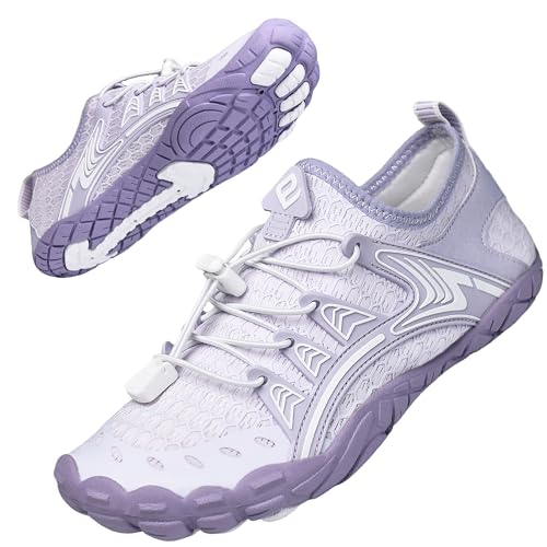Image of Water Shoes Womens Mens, Barefoot Quick-Dry Aqua Shoes for Outdoor Swimming, Running, Training, Surfing, Hiking and Kayaking