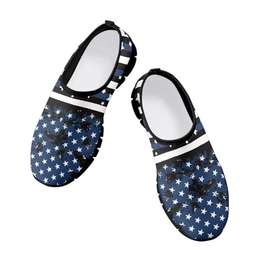 JoyLamoria House Flag Print Shoes for Women Sneaker Walking Loafer Mesh Work Travel 6