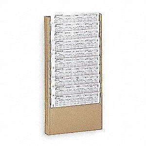 UIOMO3SVNMP - DURHAM MFG Rack,Literature, 406-08, Black