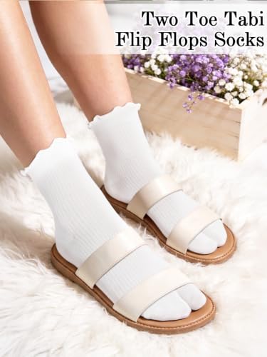Image of 6 Pairs Japanese Toes Separated Socks for Men Women Unisex