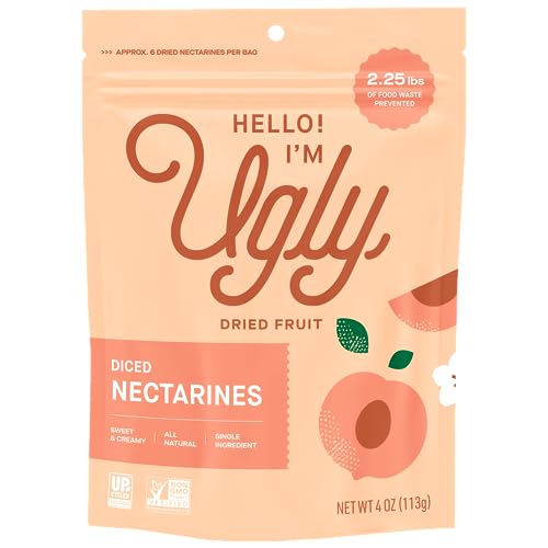 Hello! I'm Ugly Upcycled White Nectarines, 4 OZ