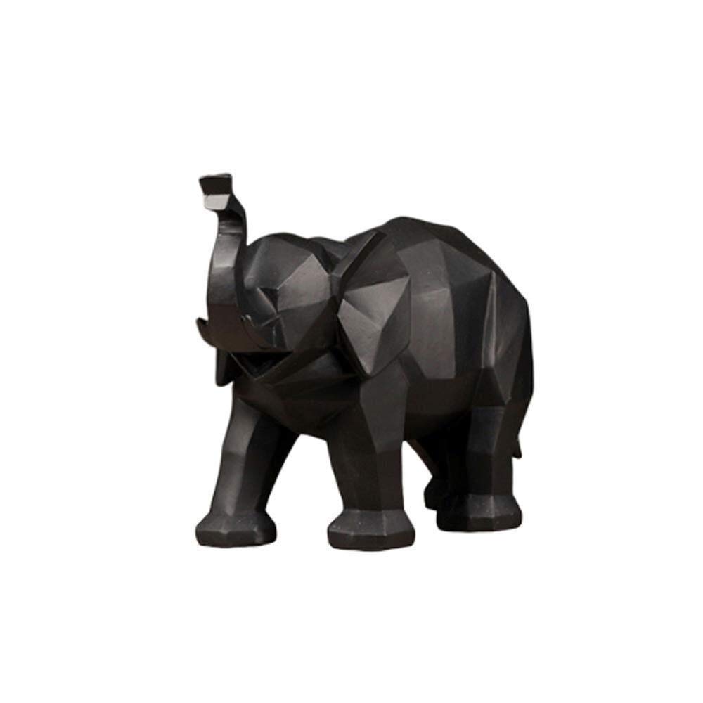 Amazon.co.jp: 風水象の彫像の装飾中国の樹脂の置物家とオフィス、富と