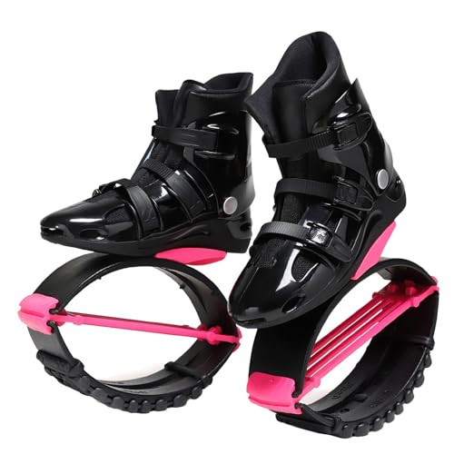 EYRMQWJPC Zapatillas Kangaroo Bounce Los Zapatos Kangaroo Jumps están Disponibles en Negro y Varias Tallas de la UE(XL 39-41EU)