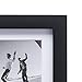 Malden 4x6 9-Opening Collage Picture Frame - Displays Nine 4x6 Pictures - Black