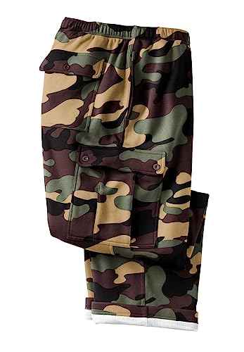 KingSize Men's Big & Tall Tall Thermal-Lined Cargo Pants