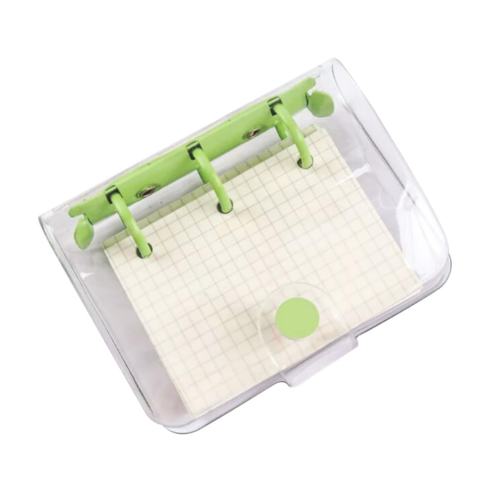 Amazon.co.jp: メモ帳 ポケットサイズ システム手帳 80枚紙 ボタン付き