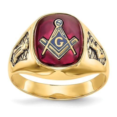 Masonic Freemason Ring for Men S925 Sterling Silver Vintage Biker Ring Handmade Masonic Freemason Ring for Men Fine Jewelry Gift for Father’s Day Husband Him2