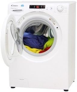 Candy Smart CS 1292D3-01 Lavatrice a Carica Frontale, 9 Kg, 1200 Giri, Connettività NFC, Libera Installazione, 60X52X85 cm, Bianco, Classe A+++