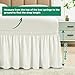 Biscaynebay Wrap Around Bed Skirts for Queen Beds 15