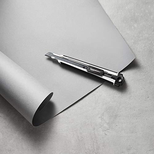 Amazon Basics Soft Grip 9Mm, 13-Point Snap Off Knife With 3 Stainless Steel Blades #TOP5