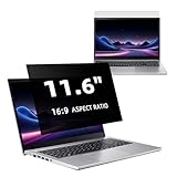 【Compatibilité】 L'écran de confidentialité magnétique est conçu pour un écran large de 11,6 pouces, largeur: 10,12