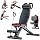 2026 1000LBS Adjustable Weight Bench, Multi-Functional Incline Decline Flat Bench Press, Foldable Full Body Dumbbell Workout