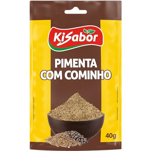 KiSabor Pimenta Com Cominho Kisabor 40 Gramas