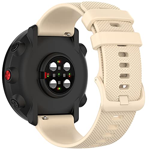 Fit For Polar Ignite/ Polar Unite Watch Band Women Men, Sport Silicone Replacement Bands Straps Wristbands Bracelet Accessories Fit For Polar Unite/ Polar Ignite Smartwatch (Pink Apricat Green) #TOP4