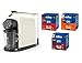 Produktbild Lavazza, A Modo Mio Kaffeemaschine Deséa White Cream mit 88 Kapseln Crema und Geschmack sortiert, Espresso 1500 W, 220-240 V, 50/60 Hz, Kapazität max. 10 Kapseln und 1,1 Liter Wasser
