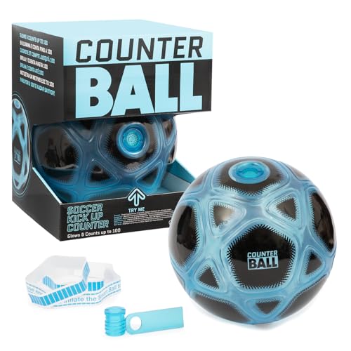 Compteur de jongles football Strikesphere pour s'entraîner au jardin
