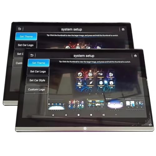 Monitor para reposacabezas de coche de 13,3" de 32GB: la solución al aburrimiento en ruta