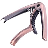 Capodastre de guitare - de taille compacte et résistant à une utilisation quotidienne, ce capodastre pour guitare électrique est facile à utiliser sur le long terme, capodastre pour guitare folk