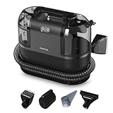 PRIXTON Aspirador de Alfombras y Tapicerías AquaClean Steam Pro 1700W con Vapor...