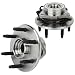 ECCPP Replacement fit for 515036 Brand New Complete Front Wheel Hub Bearing Assembly Escalade, Express, Savana, Sierra, Yukon, 2000-07 GMC/Chevy Trucks 4x4 6 Lug W/ABS 4WD (515036 x2)