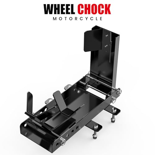 WheelX Motorcycle Wheel Chock for Trailer, Completely Adjustable Detachable Foldable Motorcycle Front Tire Stand fits 10" to 17" Wheels by WheelX - Image 6