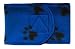 Belly Band for Male Dog Training and Incontinence (Blue Paw Print) (Medium: 17"-19")