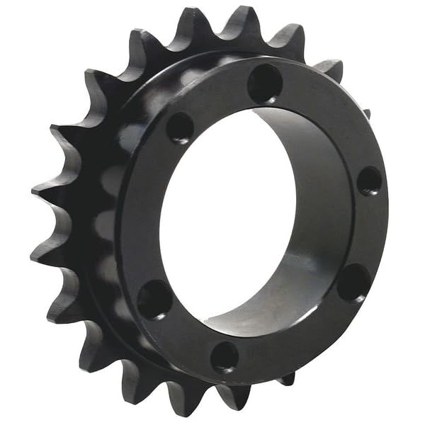 Sprocket, 40 Chain Size, 20 Teeth, Mfr: 40SH20H-A