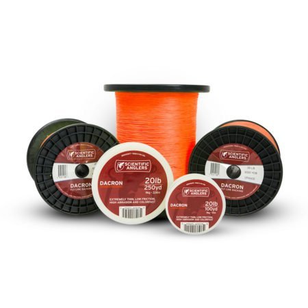 Scientific Anglers Dacron Fly line Backing, Orange