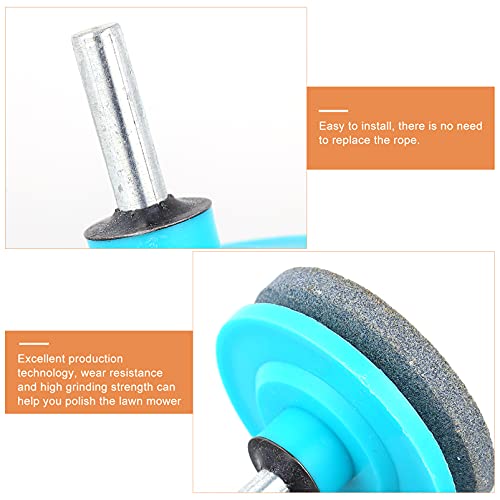 TEHAUX 2Pcs Moer a Cabeça de Cortador de Grama Cortador de Grama Lâmina de Apontador Universal para