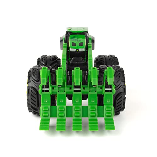 JOHN DEERE 47327 Treads Rev Up, Monster Truck großen Rädern, Grünes Traktor Spielzeug für Kinder, für Jungen und Mädchen… – Bild 5