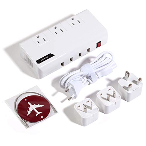 Best International Travel Adapter & Voltage Converter 200W