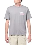HUK Men's Standard Fishing Graphic Tee, Performance Short Sleeve, Quick-Dry, Bass Bones-Night Owl