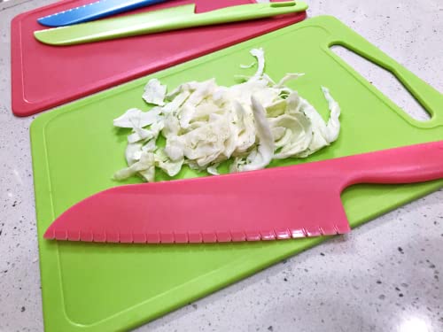 Jawbush Professional Lettuce Knife To Prevent Browning, 11" Plastic Serrated Knife For Veggies, Fruit, Bread, Cake, Salad, No Bpa Chef Knife For Cooking And Cutting - Safe & Durable Nylon Knife Set #TOP7