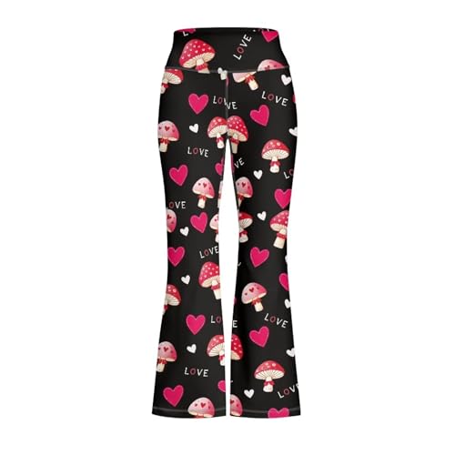 Flare Leggings for Girls 5-12Y High Waisted Bootcut Dance Yoga Pants Soft Stretchy Bell Bottoms Athletic Leggings2