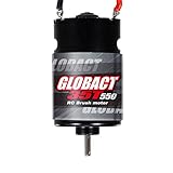 Globact Rc Motor 550 35T Brushed Motor for 1/10 RC Scale Rock Crawler Off-Road Car TRAXXAS TRX4 TRX6...