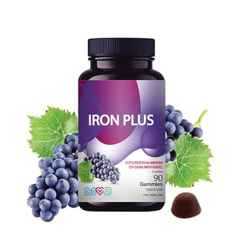 Multivitamínico Ferro Iron Plus 90 Gomas - LIVS Gummies