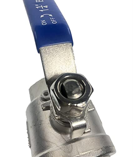 Válvula de bola DN25 de dos piezas en acero inoxidable 304 para control de flujo eficiente 5