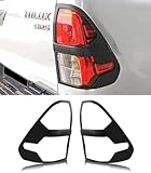 JHCHAN Cubierta trasera para Toyota Hilux 2015-2024 Hilux AN110 AN120 AN130 modelo básico de luz invincible