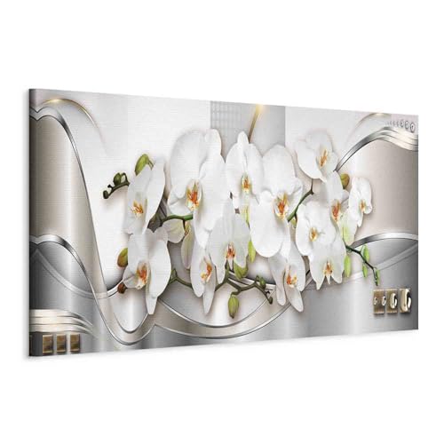 Impression sur toile colorée de fleurs pour salon et chambre