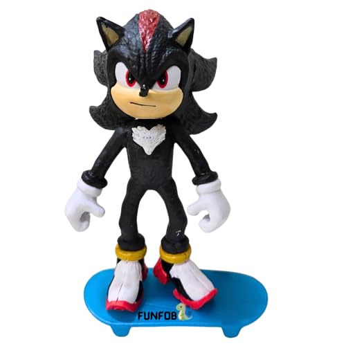 Image of FUNFOB Cartoon Action Figure Height-15cm Collectible for Fans PVC Multicolour | So-nnic Black