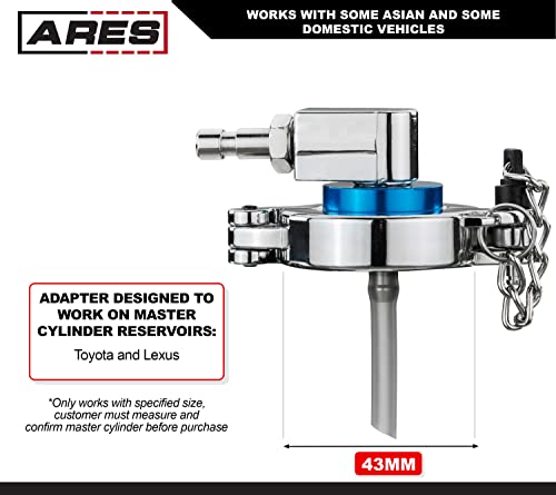 Image of ARES 18003 43mm Master Cylinder Adapter - Toyota & Lexus, Brake Bleeders