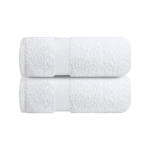 Image of Sulfar 100% Terry Ring Spun Cotton Face Towel - Quick-Dry, Highly Absorbent (480 GSM) (30 x 30 Cm) White (Pack of 2)