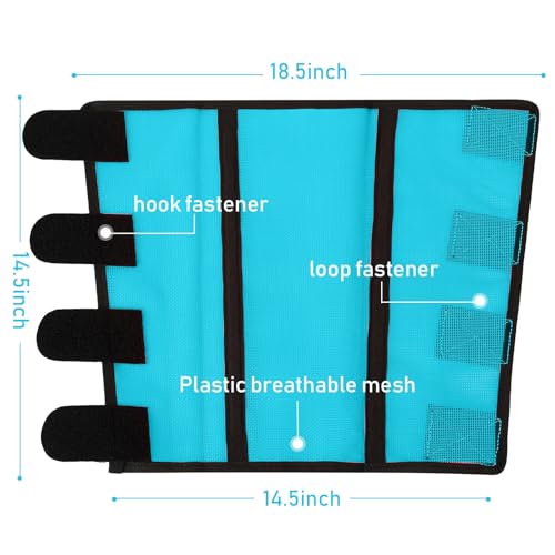 Image of Jexine Set of 8 Mesh Fly Boots for Horse Loose Fitting Non Slip Breathable Horse Fly Leggings Protective Reduces Stress Leg Fatigue Wraps for Preventing Flies Mosquitoes Bite